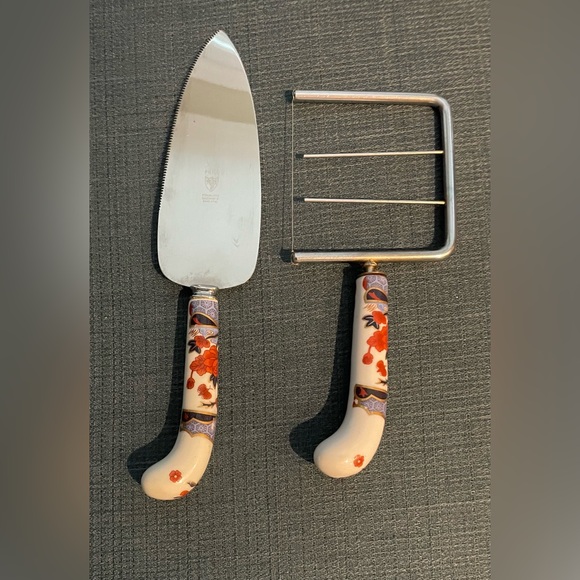 House of Prill Mandarin Cake/Pie Server and Soft Cheese Slicer - Picture 1 of 5